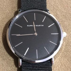 Men’s canvas tactical band watch